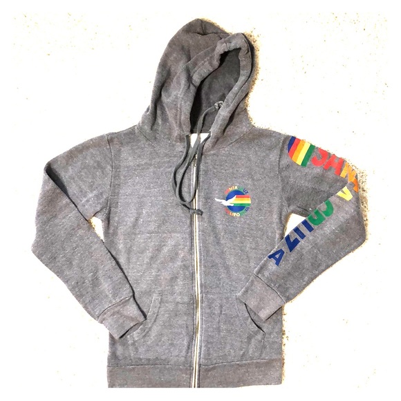 santa cruz rainbow hoodie